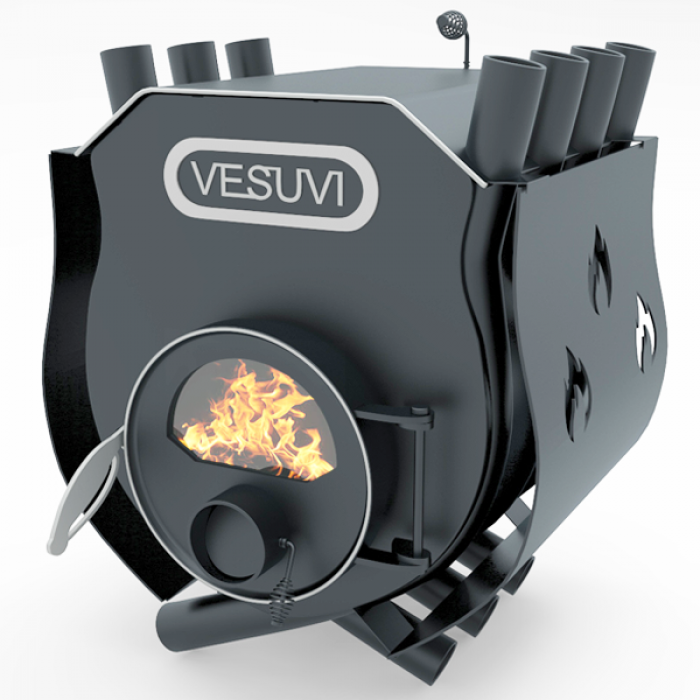 Булерьян «VESUVI» з варильною поверхнею «01» + скло і захисний кожух